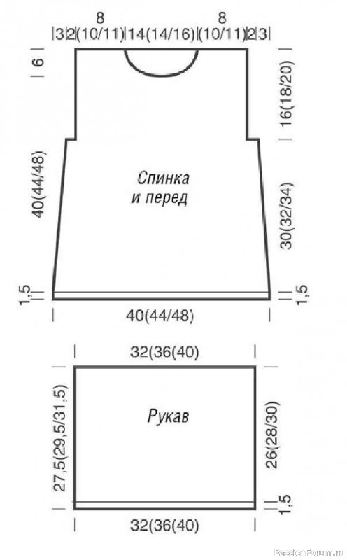 Свитер с цветком и божьей коровкой. Описание