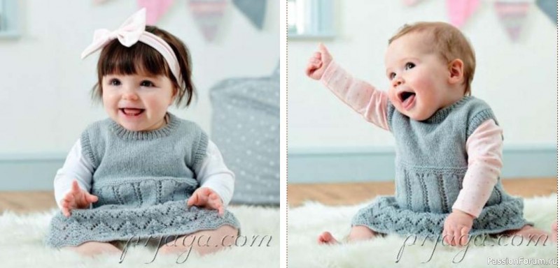 Детское ажурное платье &laquo;Twinkle Twinkle&raquo; на 5-12 месяцев. Описание