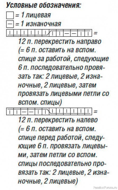 Жилет с воротником-стойкой и центральным узором из "кос". МК