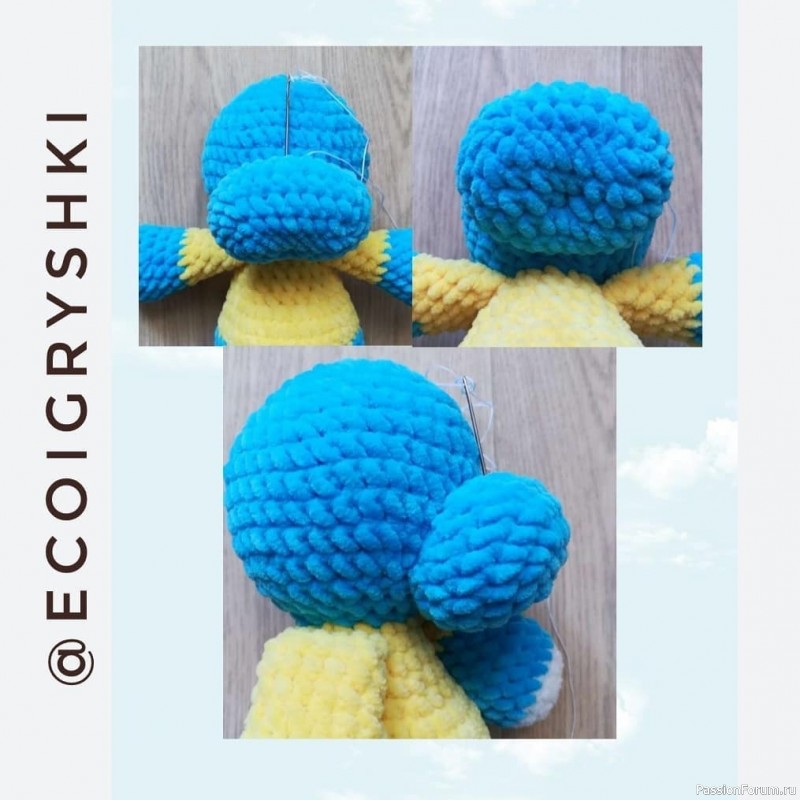 Бегемоша крючком. МК