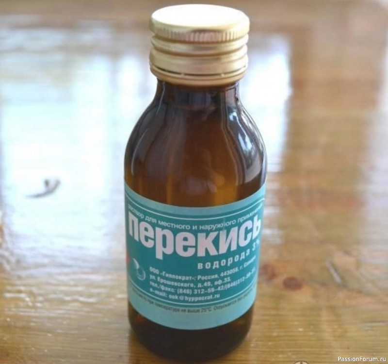 30 способов использования перекиси водорода
