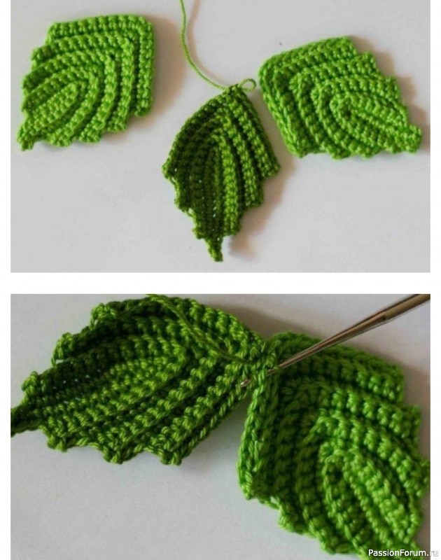 Клубничка крючком. Мастер-класс