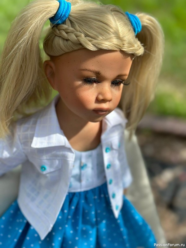 Одежда для кукол с вышивкой