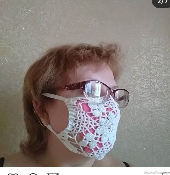 Самый модный аксессуар ( в поддержку рукодельниц, которые шьют и вяжут многоразовые маски)