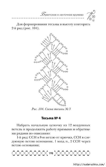 Продолжение часть-2. Книга "Филейные узоры"