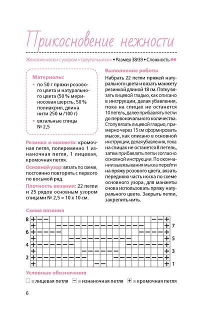 Вяжем носки спицами. Цветные полоски. МК