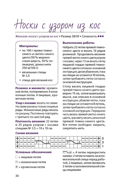 Вяжем носки спицами. Цветные полоски. МК