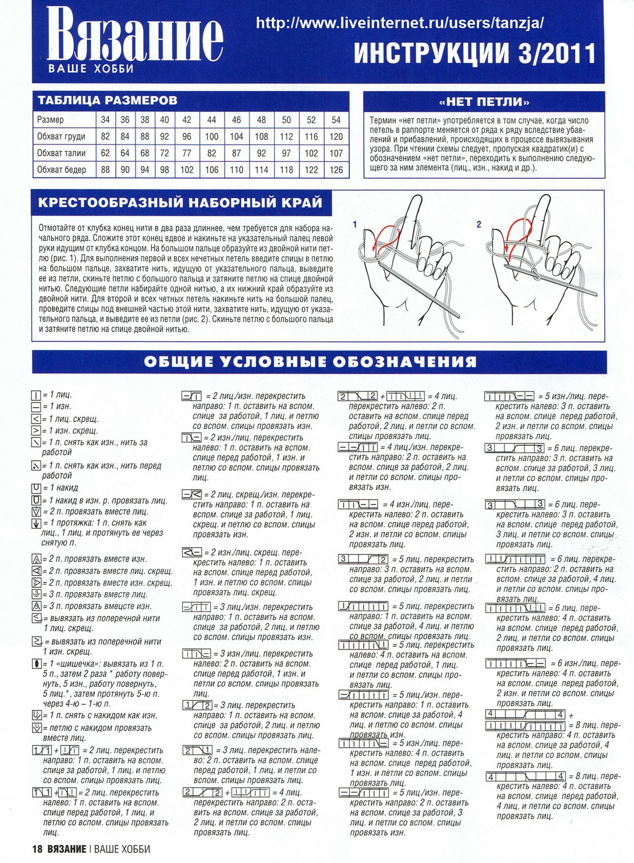 Красивый узор крючком. Схема вязания. И Альбом «Условные обозначения в разных журналах»