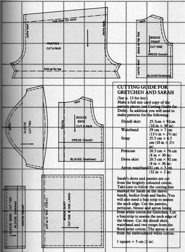 Японские куколки (с выкройками). Начало
