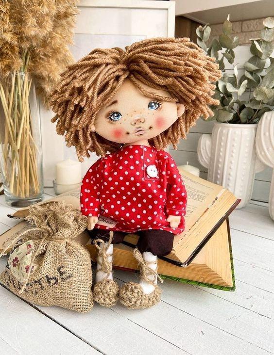 КАК СШИТЬ ДОМОВОГО. КУКЛА ИЗ КАПРОНА. | Greta Dolls | Дзен