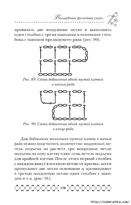 Продолжение часть-2. Книга "Филейные узоры"