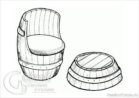 Садовая мебель своими руками