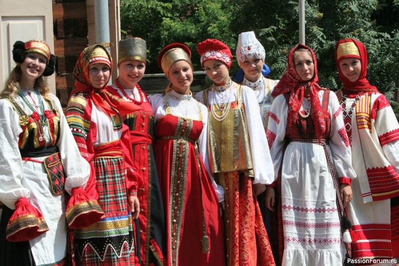 Всё о свадебных нарядах на Руси в старину