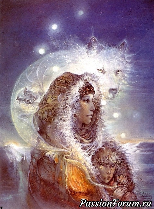 На языке миров Иных ...картины Сьюзен Седдон Булет (Susan Seddon Boulet)