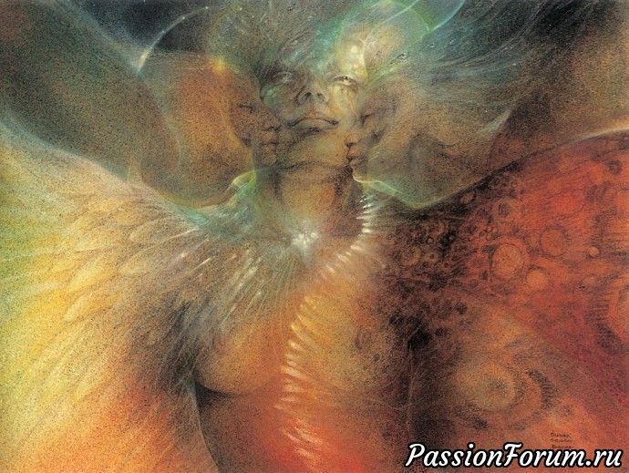 На языке миров Иных ...картины Сьюзен Седдон Булет (Susan Seddon Boulet)