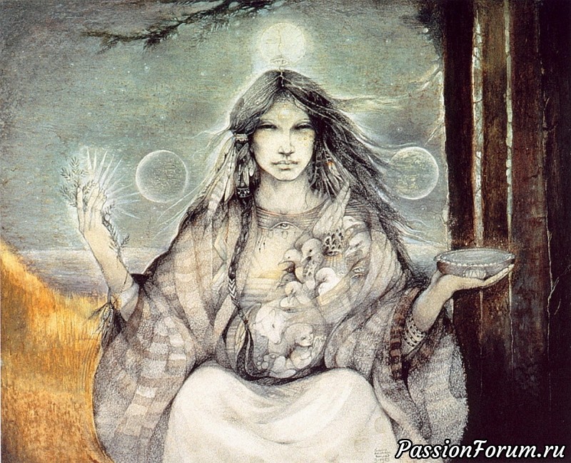 На языке миров Иных ...картины Сьюзен Седдон Булет (Susan Seddon Boulet)