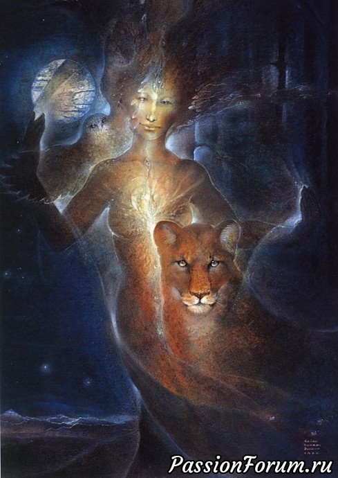 На языке миров Иных ...картины Сьюзен Седдон Булет (Susan Seddon Boulet)