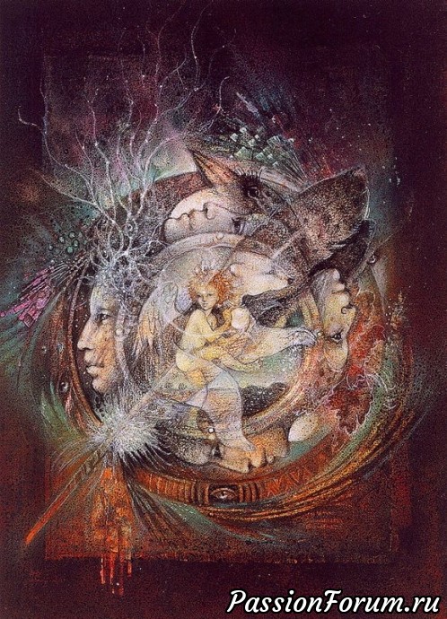 На языке миров Иных ...картины Сьюзен Седдон Булет (Susan Seddon Boulet)