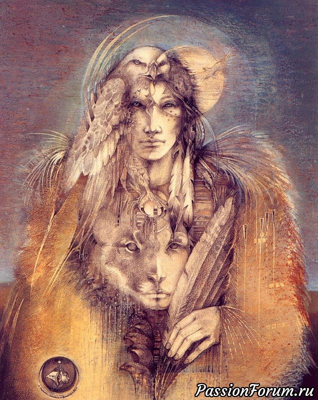 На языке миров Иных ...картины Сьюзен Седдон Булет (Susan Seddon Boulet)