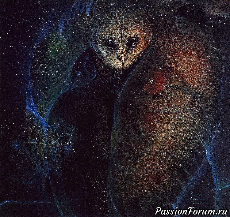 На языке миров Иных ...картины Сьюзен Седдон Булет (Susan Seddon Boulet)