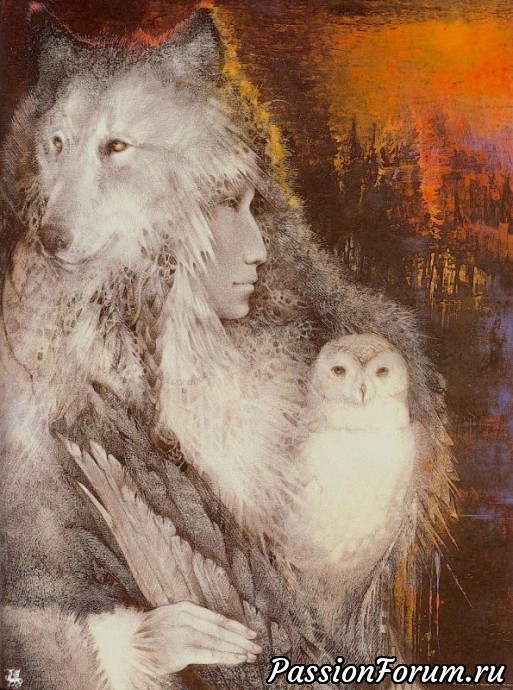 На языке миров Иных ...картины Сьюзен Седдон Булет (Susan Seddon Boulet)