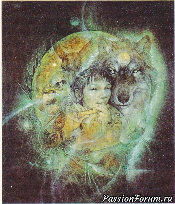 На языке миров Иных ...картины Сьюзен Седдон Булет (Susan Seddon Boulet)