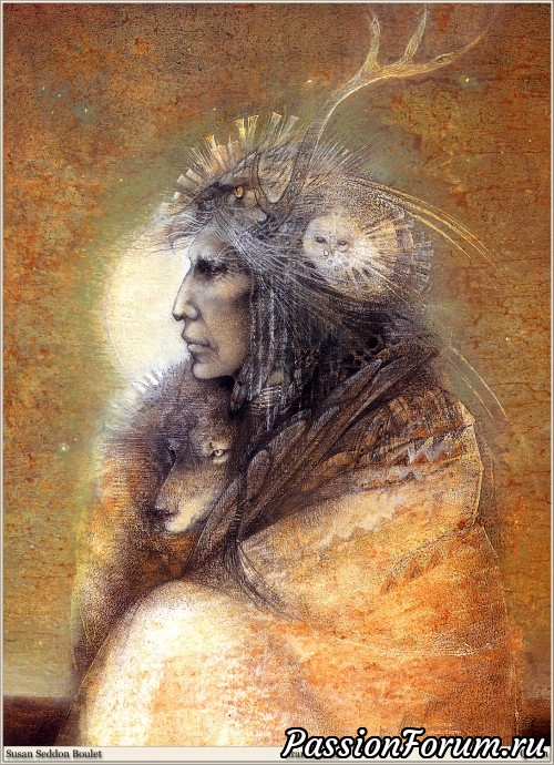 На языке миров Иных ...картины Сьюзен Седдон Булет (Susan Seddon Boulet)