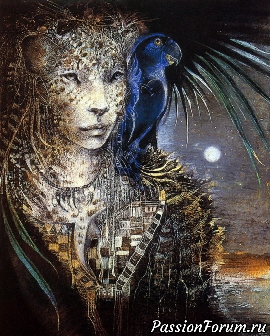 На языке миров Иных ...картины Сьюзен Седдон Булет (Susan Seddon Boulet)