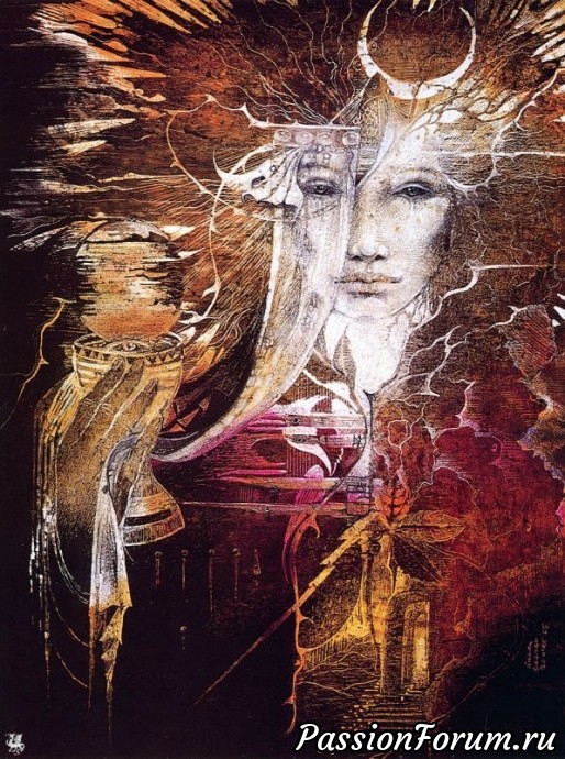 На языке миров Иных ...картины Сьюзен Седдон Булет (Susan Seddon Boulet)