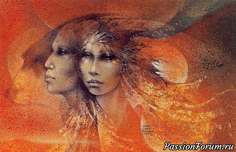 На языке миров Иных ...картины Сьюзен Седдон Булет (Susan Seddon Boulet)