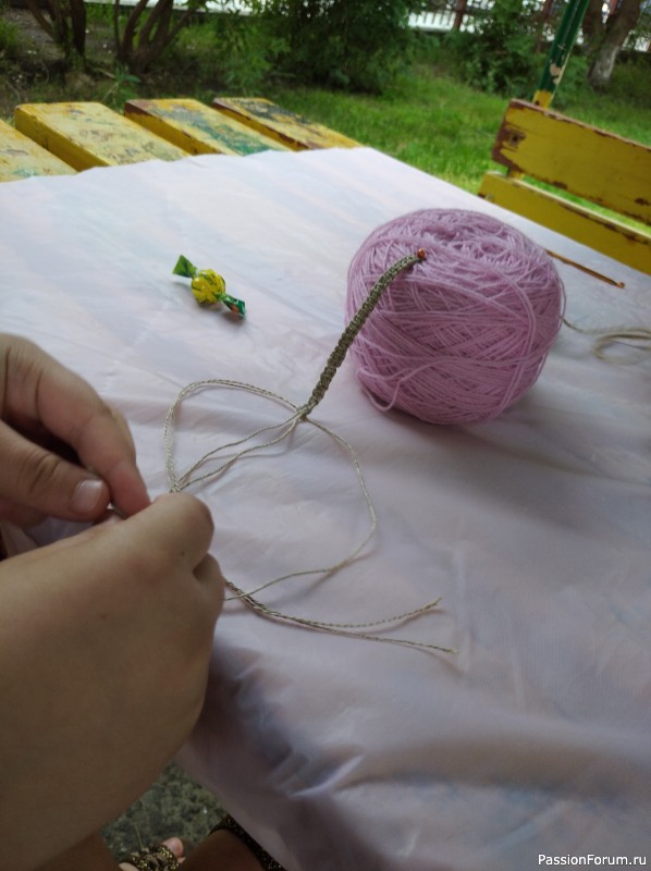 Продолжение МК на улице.