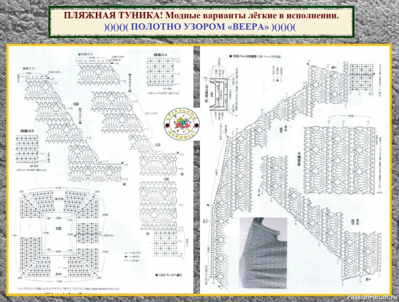 ПЛЯЖНАЯ ТУНИКА – СВЯЗАТЬ, СШИТЬ ИЛИ КУПИТЬ? Модные варианты лёгкие в исполнении.