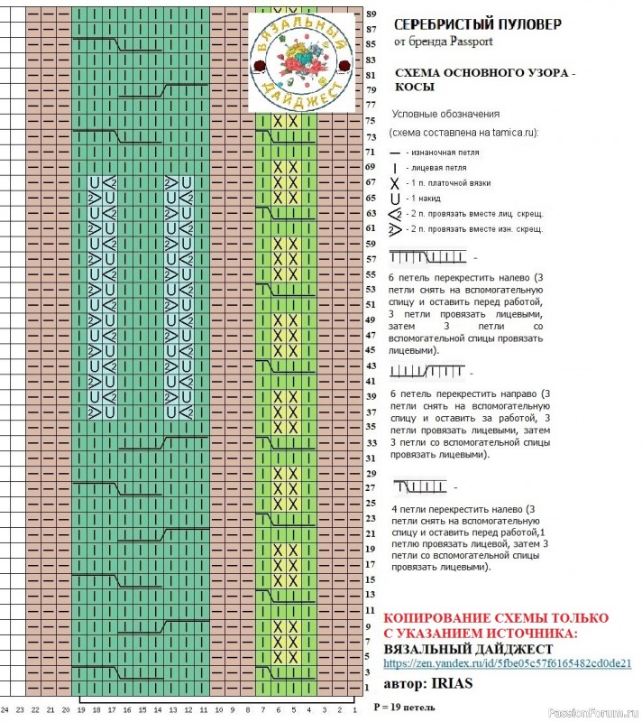 ***ХИТ СЕЗОНА - СЕРЕБРИСТЫЙ ПУЛОВЕР! Модель модного бренда вяжем спицами.***