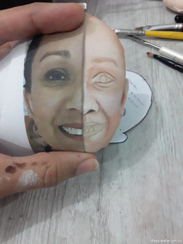 Boneca retrato MK Completa