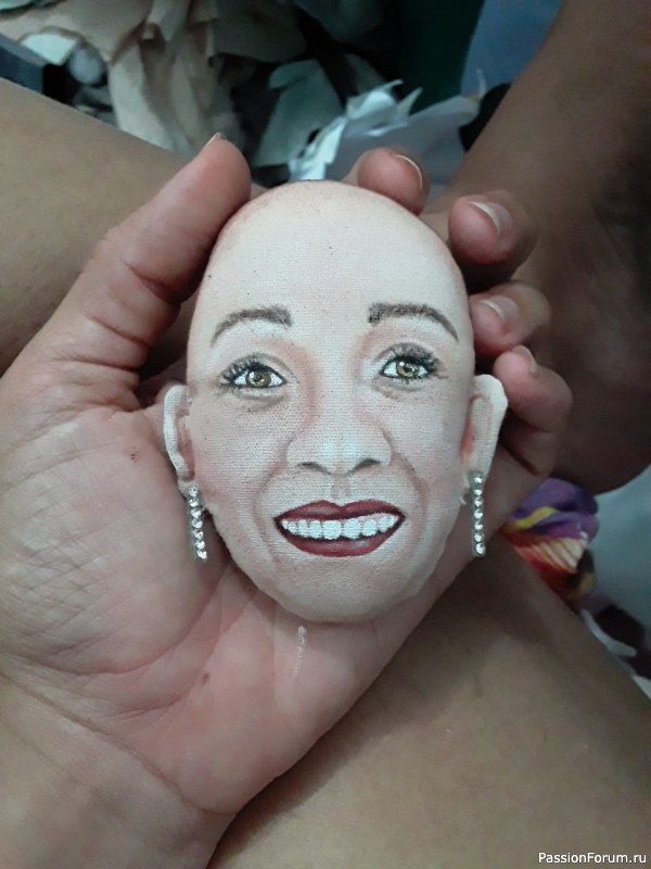 Boneca retrato MK Completa