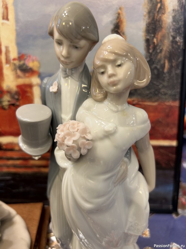 Винтажные находки мая. Каподимонте и Lladro.