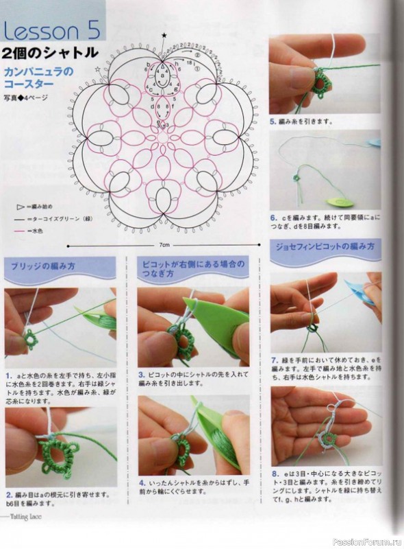 Книга "Nueva_carpeta Tatting Lace". Много схем