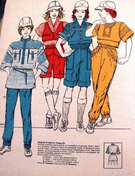Детское платье. Модели ГУМа. 1986 год