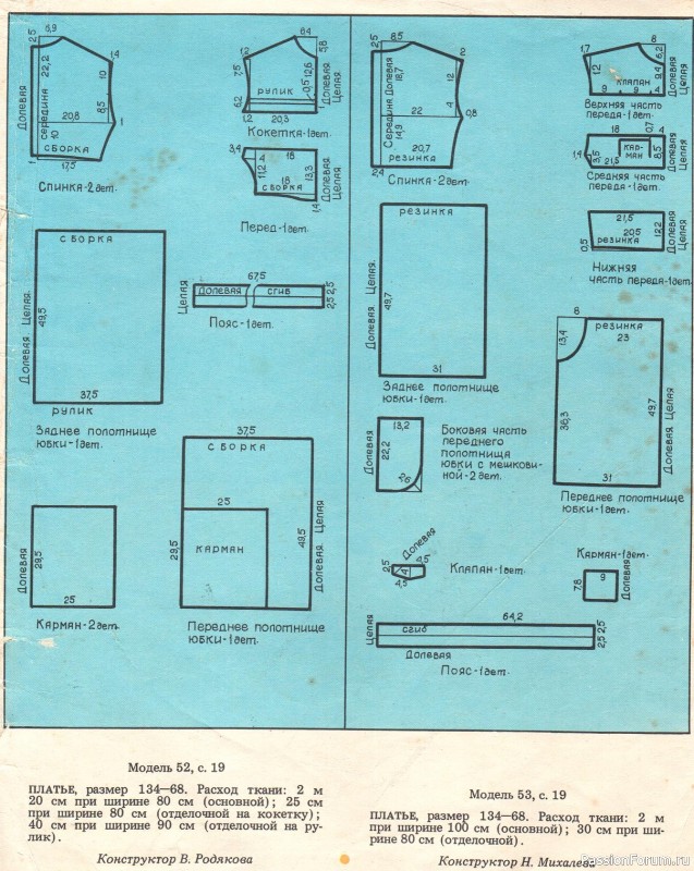 Журнал по шитью. Шьем детям. 1987 год, №3