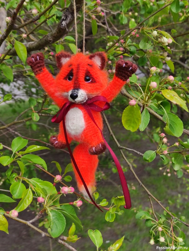 Брелок подвеска "Лиса"