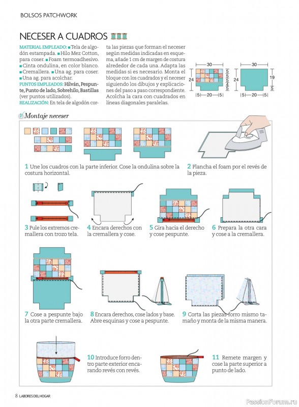 Коллекция проектов для рукодельниц в журнале «Labores del hogar №775 2024»