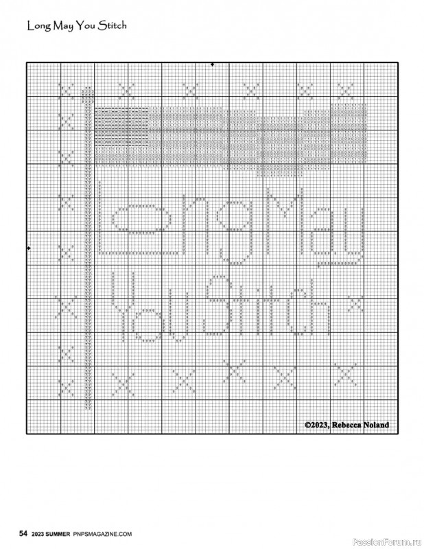 Коллекция вышивки в журнале «Punch Needle & Primitive Stitcher - Summer 2023»