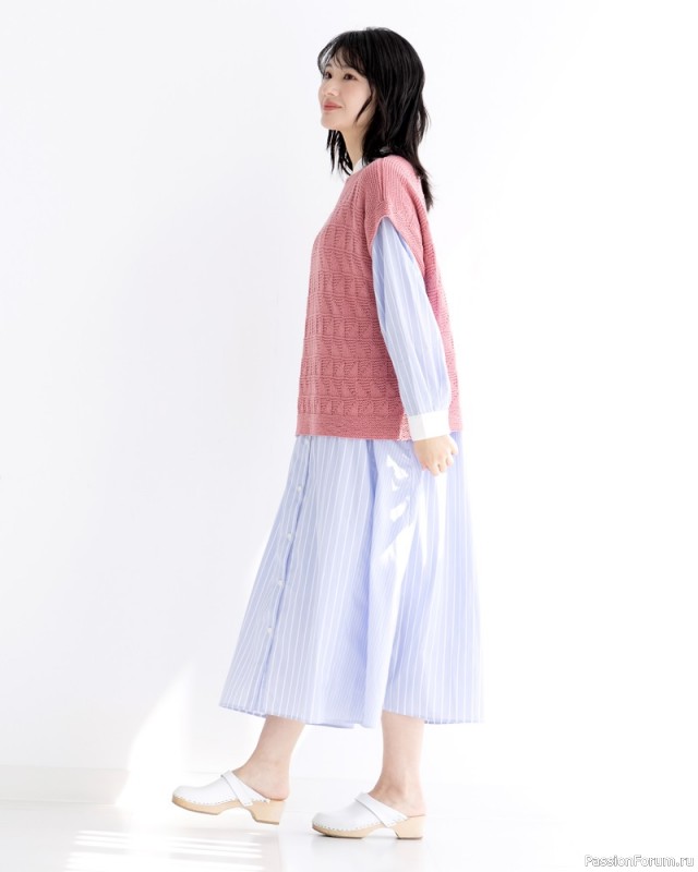 Вязаные модели в журнале «Knit Ange - Spring 2025»