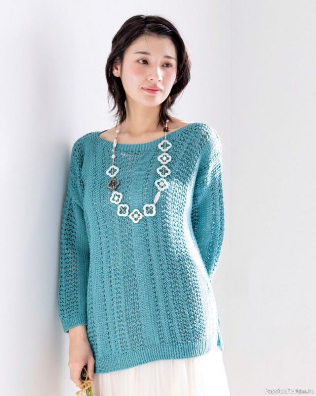 Вязаные модели в журнале «Knit Ange - Spring-Summer 2023»