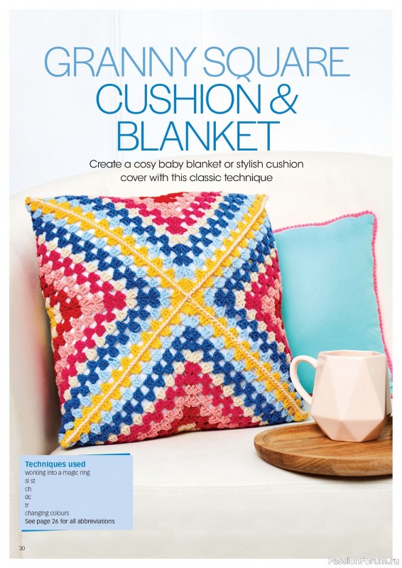 Вязаные проекты крючком в журнале «Crochet Now №109 2024»