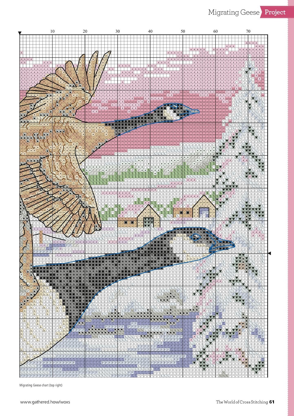 Для любителей вышивания крестом журнал "The World of Cross Stitching" №315 2021