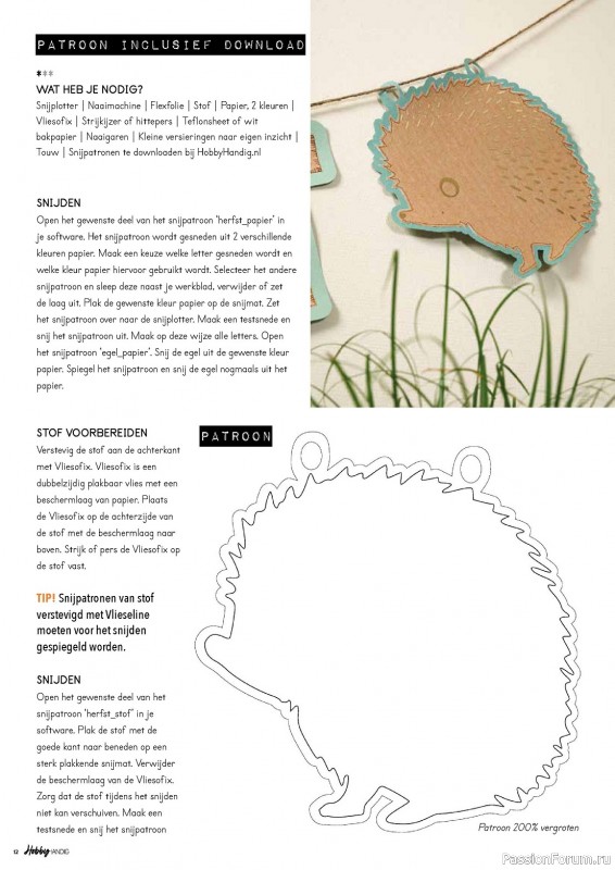 Коллекция проектов для рукодельниц в журнале «HobbyHandig №244 2023»