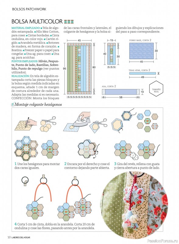 Коллекция проектов для рукодельниц в журнале «Labores del hogar №775 2024»