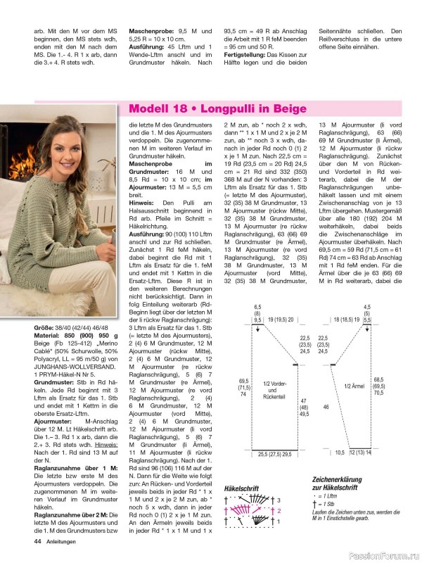 Вязаные модели в журнале «Maschentrends №3 2024»