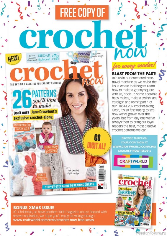 Вязаные проекты крючком в журнале «Crochet Now №100 2023»